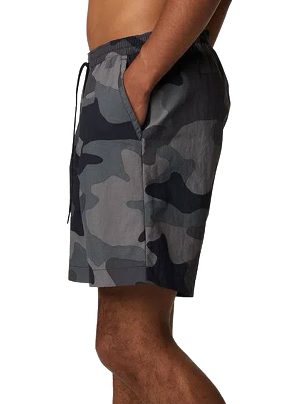 Short Columbia Masculino D'Água Summerdry Camo Verde Militar