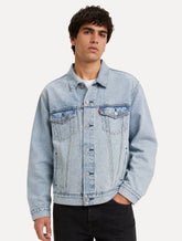 Jaqueta Levis Jeans Masculina Trucker Relaxed Azul Claro