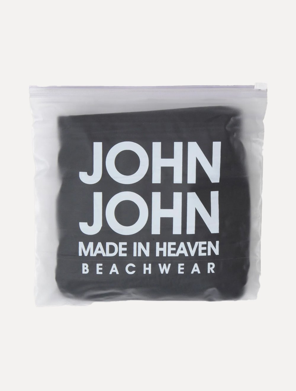 Sunga John John Masculina Lana Key Small Logo Lateral Preta