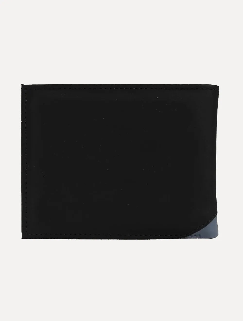 Carteira Original Penguin Masculina Couro Recorte Logo Preta