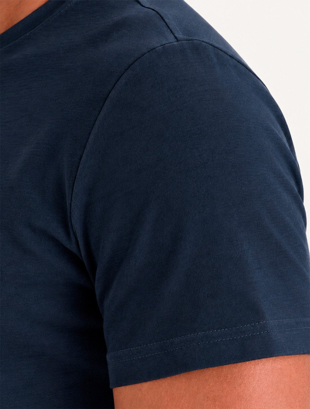 Camiseta Tommy Jeans Masculina Regular Sign Chest Azul Marinho