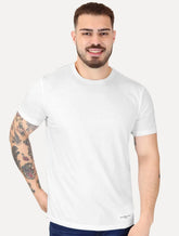 Camiseta Calvin Klein Masculina Flame CK Est 1978 Branca