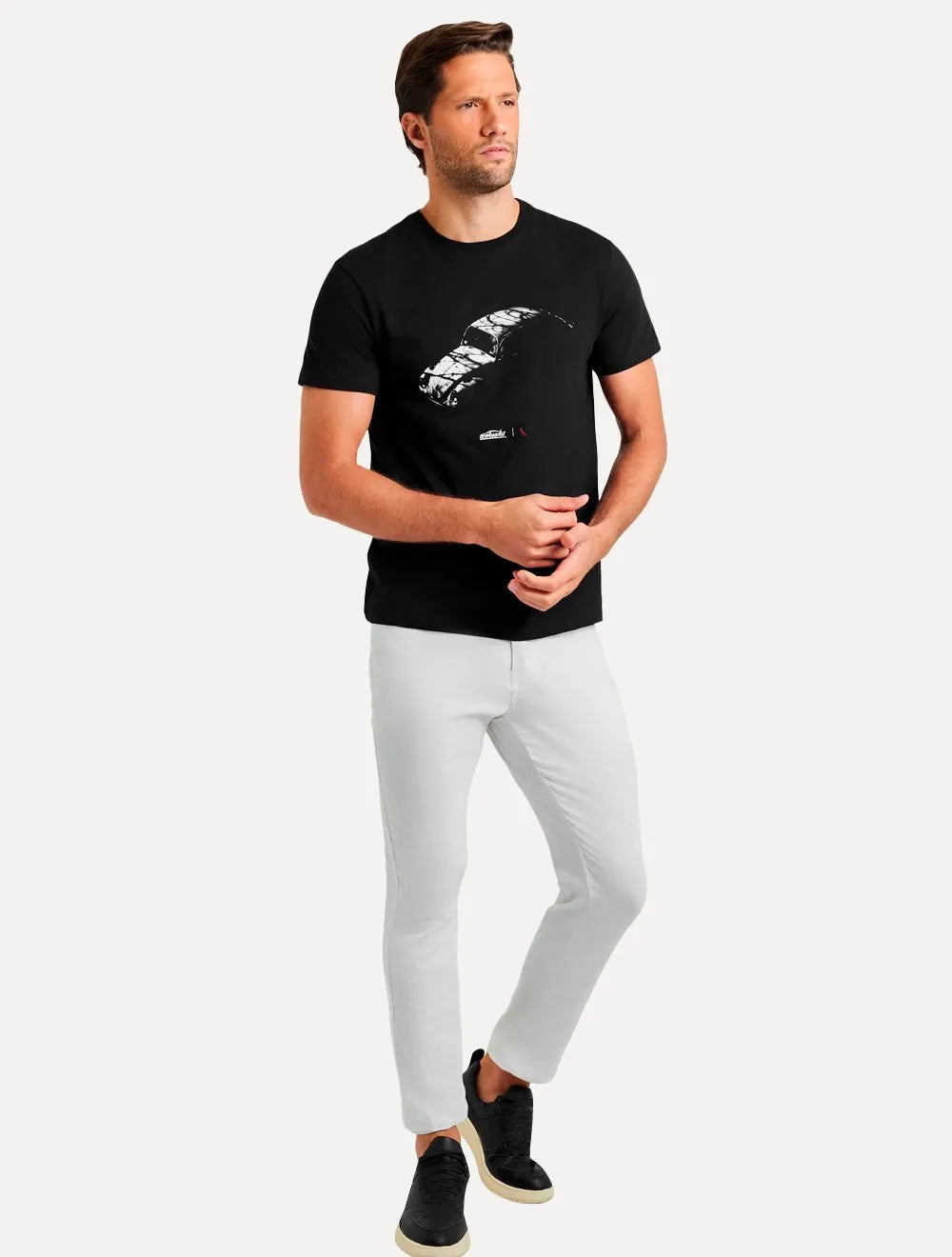 Camiseta Reserva Masculina Regular Fusca Preta