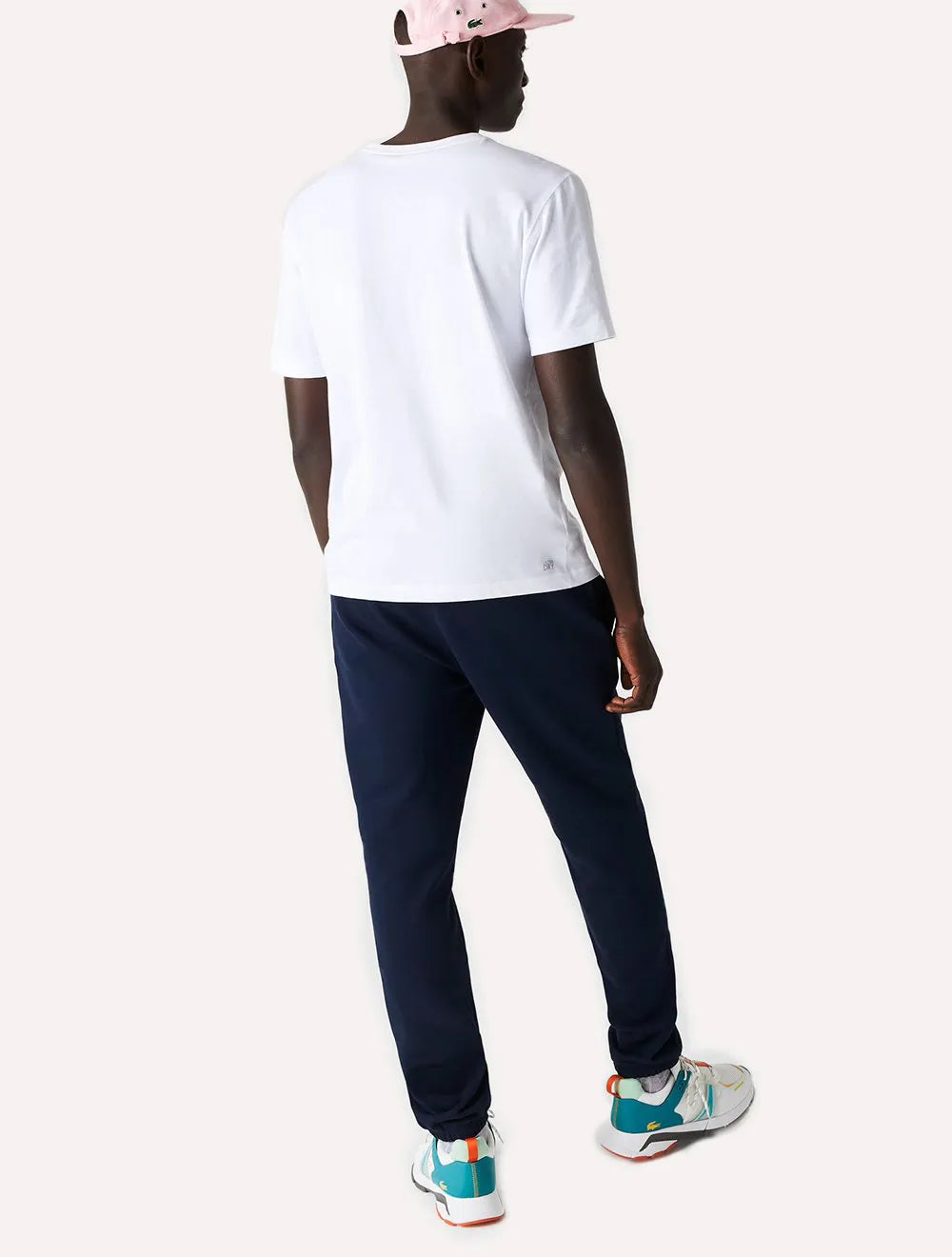 Camiseta Lacoste Masculina Sport Technique Logo Branca