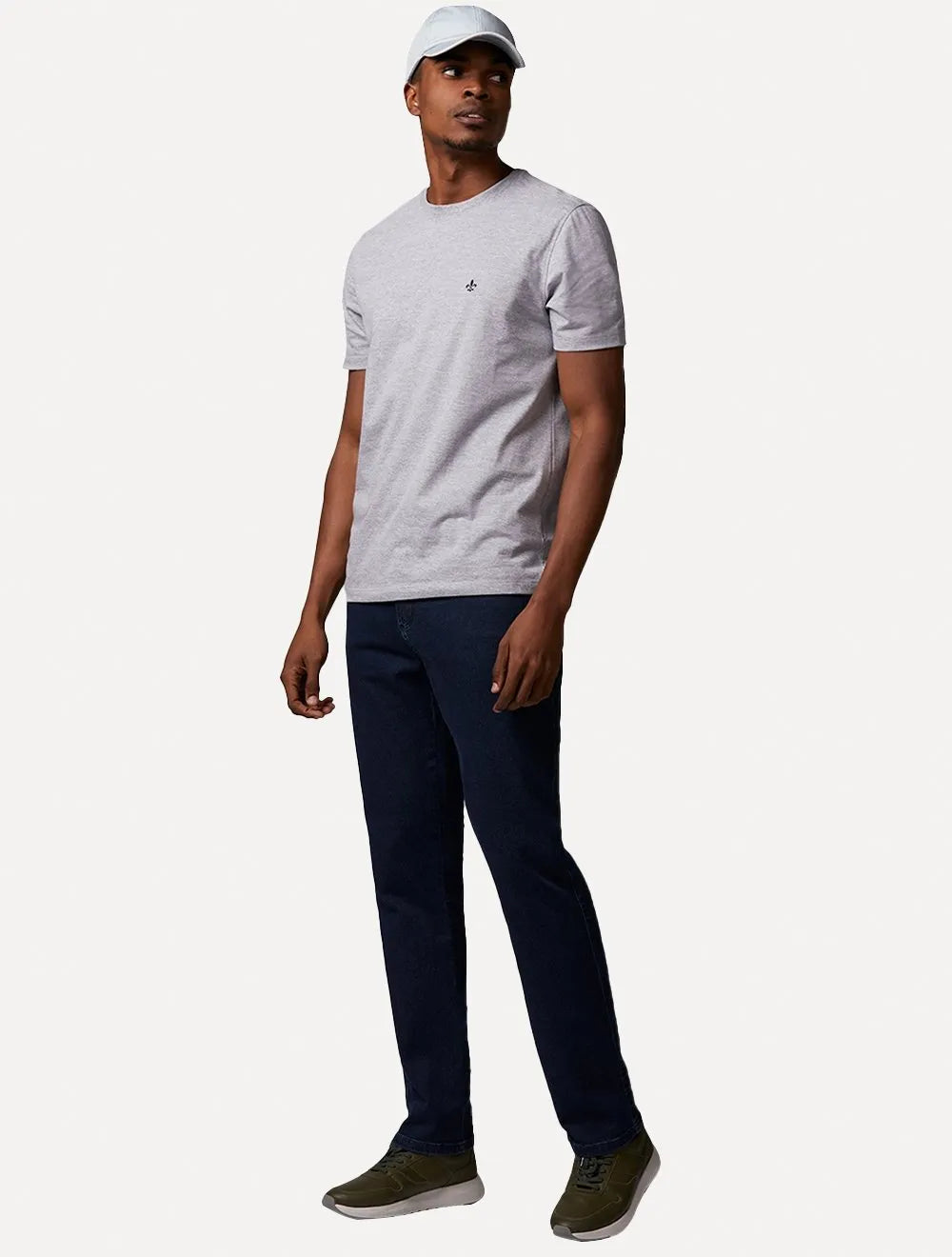 Calça Dudalina Jeans Masculina Concept Malha Médio