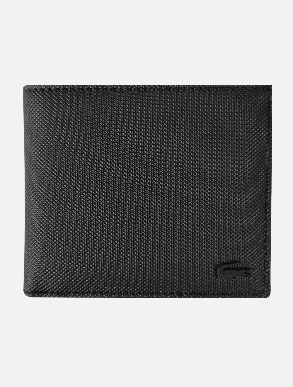 Carteira Lacoste Masculina Classic Medium Folding Preta