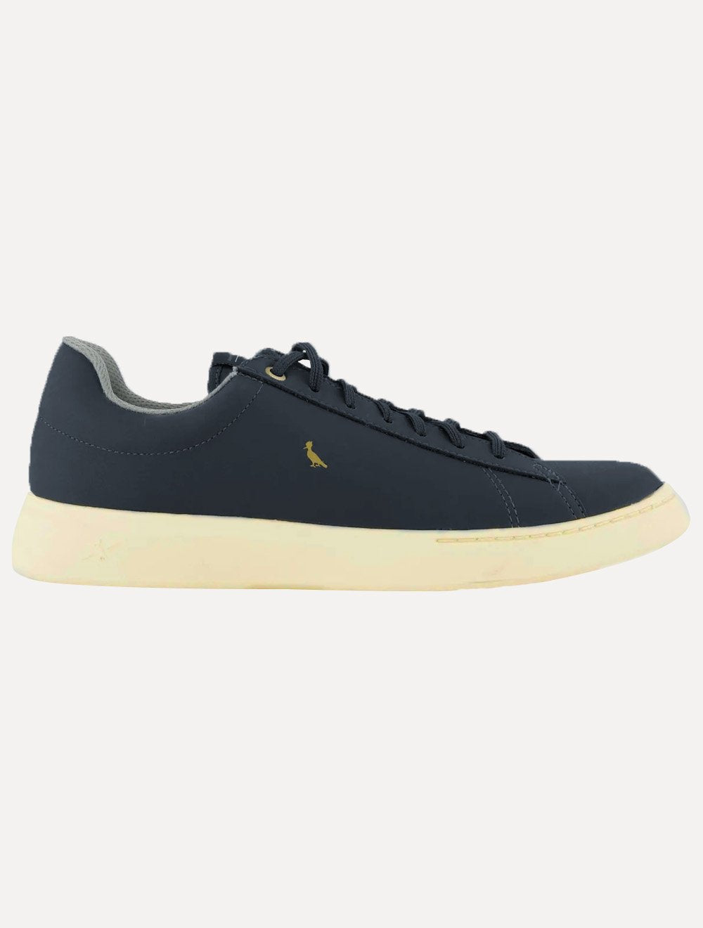 Tênis Reserva Masculino Couro Winner Gold Logo Azul Marinho