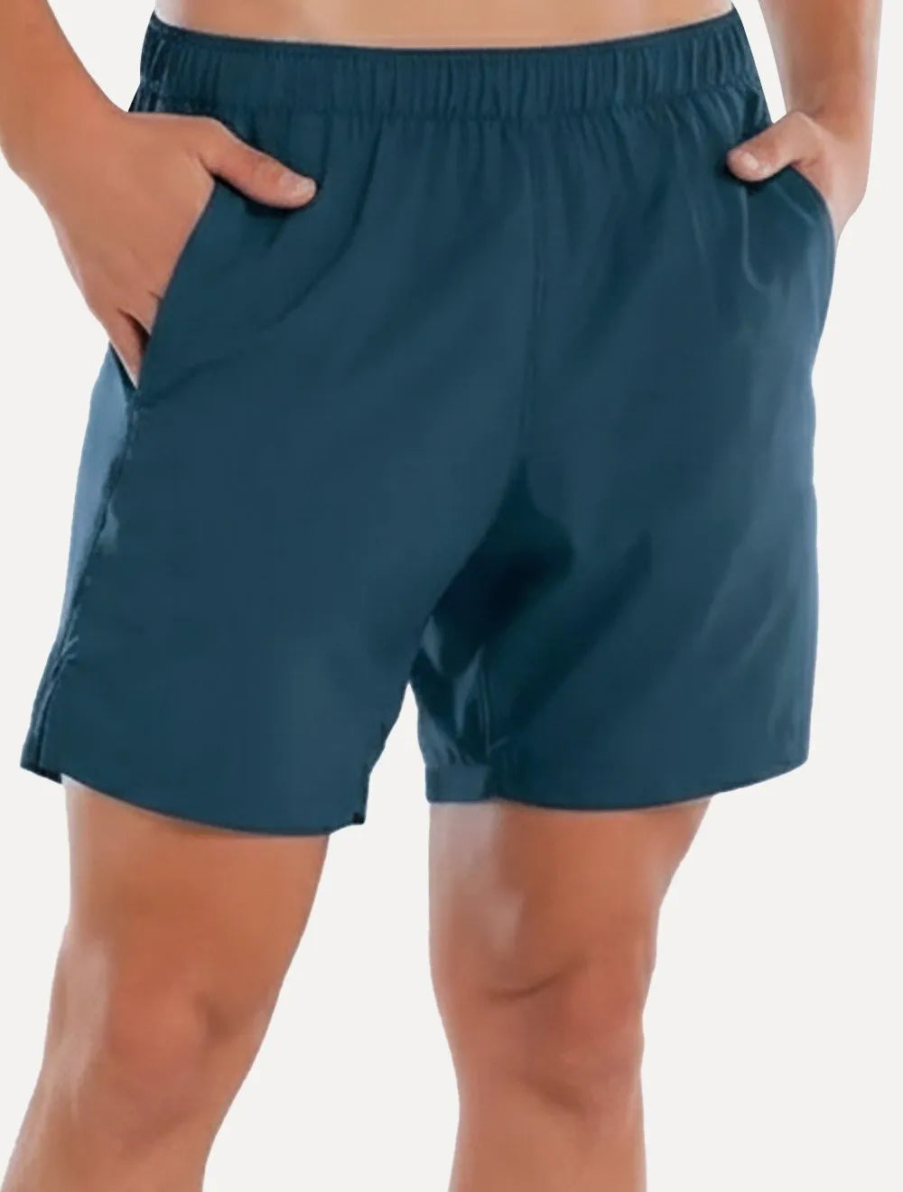 Short Mash Masculina Basico Recorte Fitness Azul Marinho