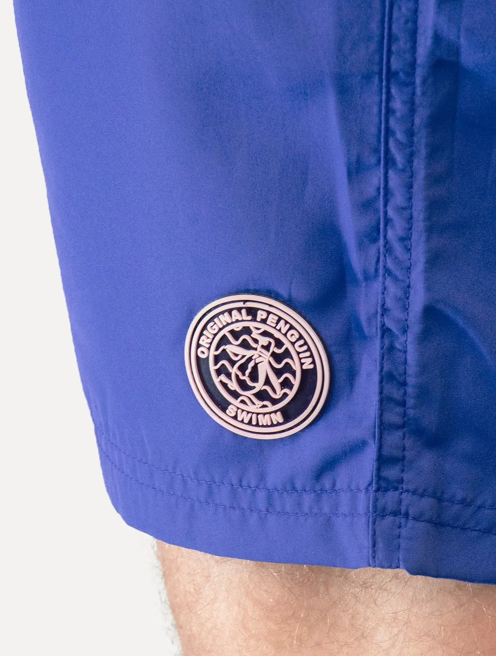 Short Original Penguin Masculino D'Água Basic Patch Azul Cobalto