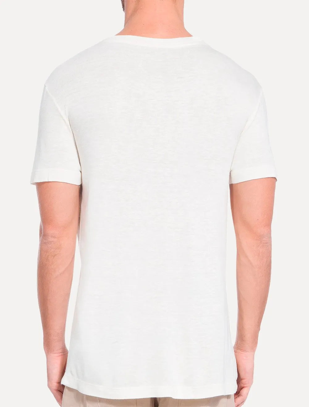Camiseta Osklen Masculina Regular Silk Perfect Off-White Mescla