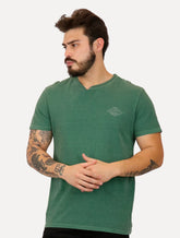 Camiseta Reserva Masculina Aquarela Fill Stoned Verde