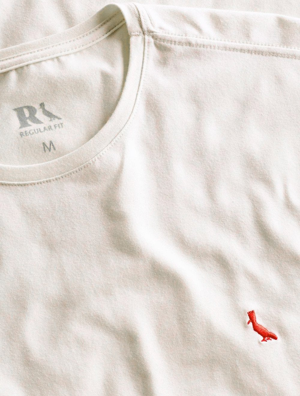 Camiseta Reserva Masculina Basic Red Woodpecker Off White