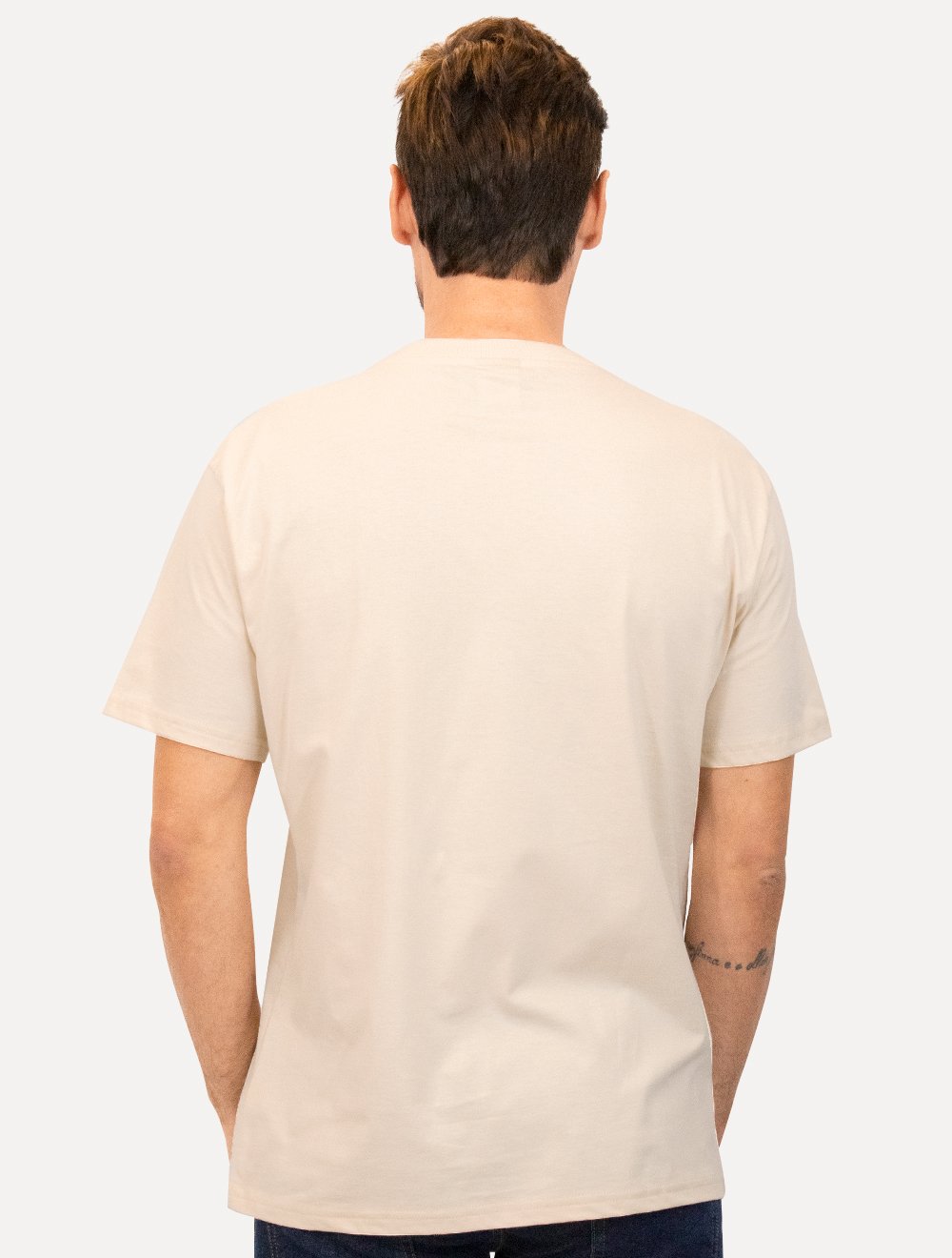 Camiseta Tommy Jeans Masculina Core Linear Logo Tee Areiaa