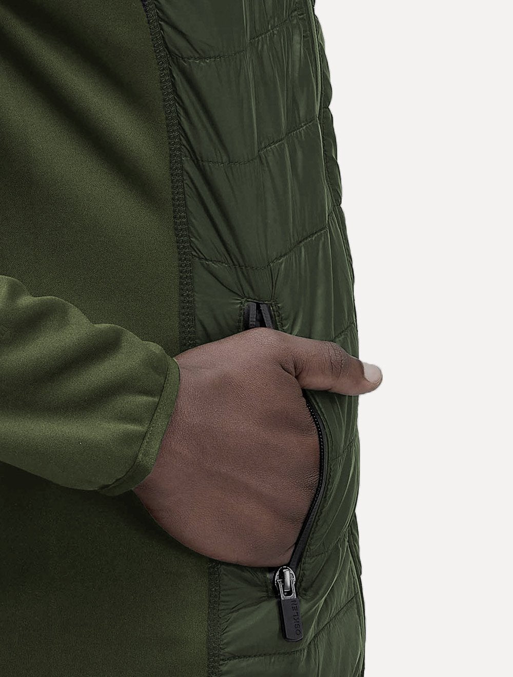Jaqueta Osklen Masculina Double Face New Aspen Verde Militar
