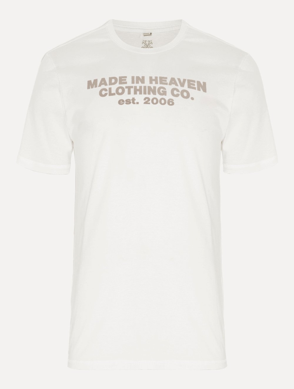 Camiseta John John Masculina Regular Made In Heaven Off-White