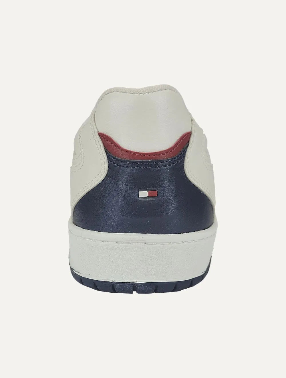 Tênis Tommy Hilfiger Masculino Couro Basket 2C Mix Suede Azul Marinho