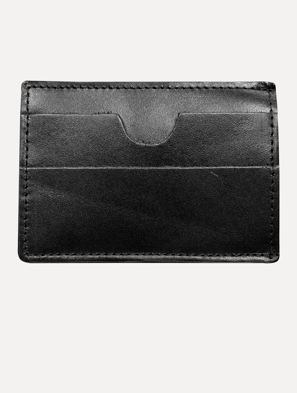 Carteira Calvin Klein Porta Cartão Couro CKJ Queima Preta
