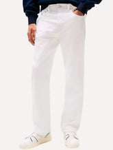 Calça Tommy Jeans Masculina Slim Scanton 5 Pockets Branca