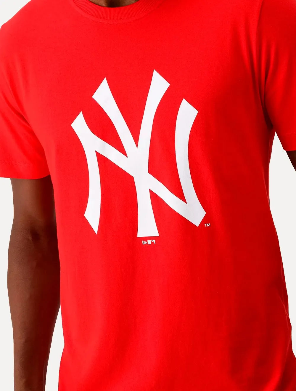 Camiseta New Era Masculina MLB New York Yankees Vermelha