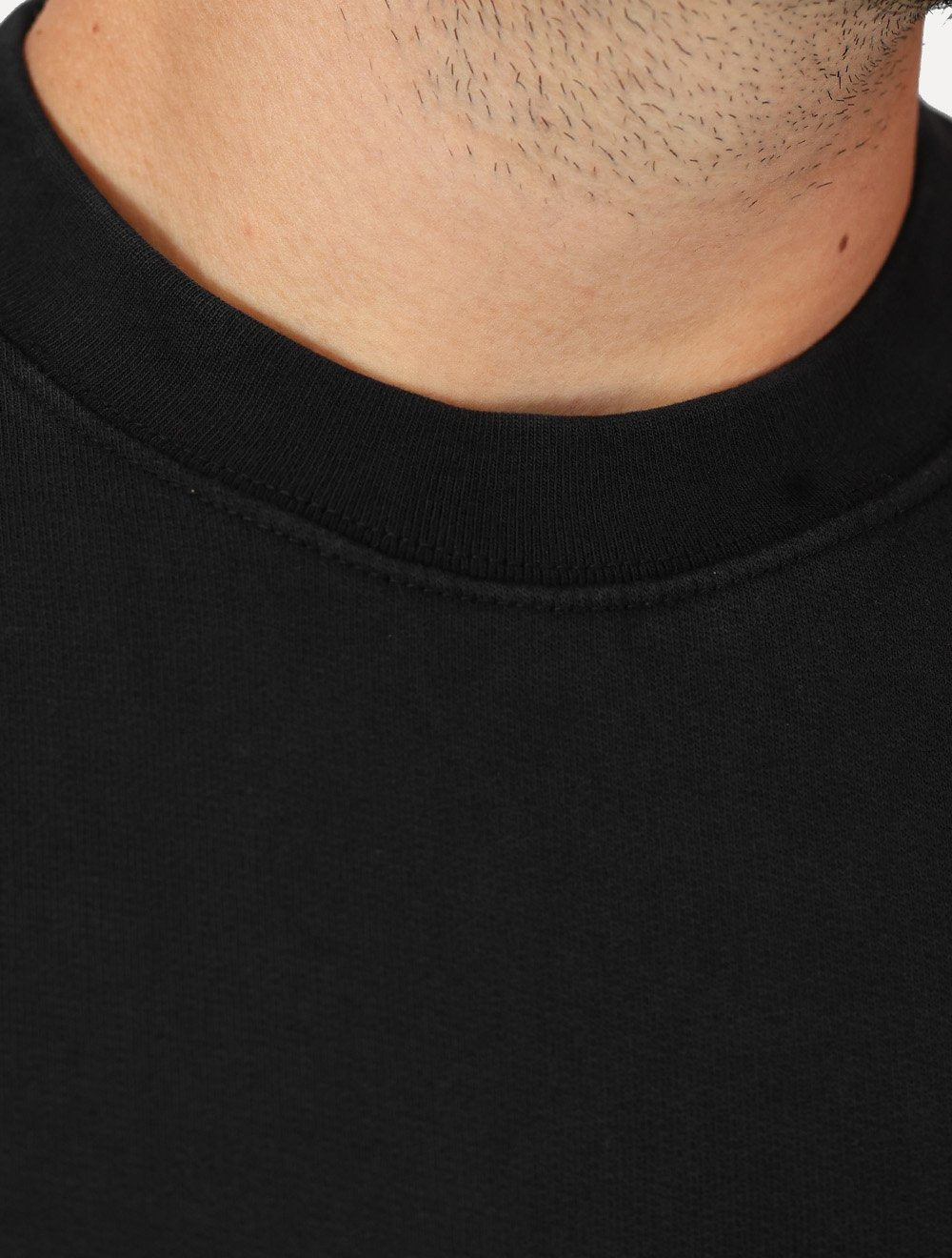 Moletom Levis Masculino Crewneck Authentic Logo Poster Preto