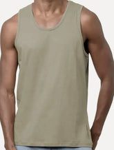 Regata Calvin Klein Swimwear Masculina Classic Cáqui