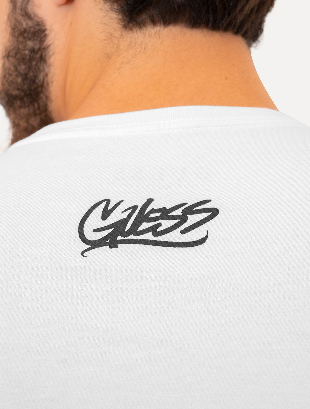 Camiseta Guess Masculina Los Angeles Skyscraper Branca