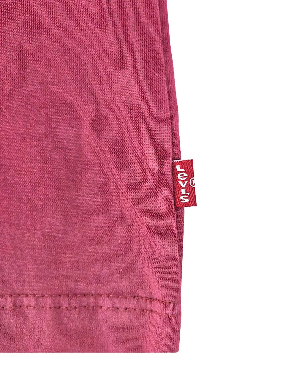 Camiseta Levis Masculina Logo Batwing Classic Bordô