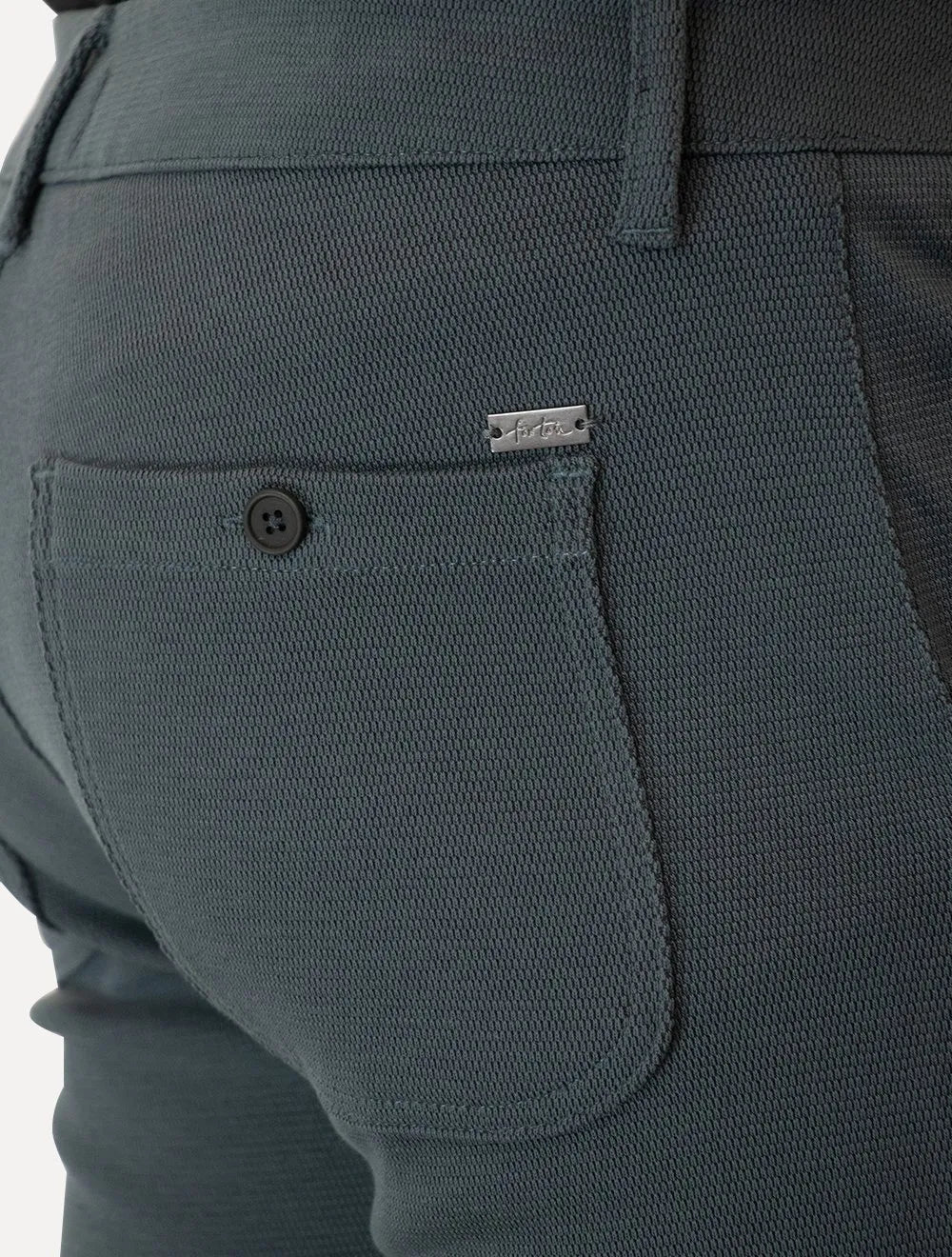 Bermuda Foxton Masculina Texture Petróleo