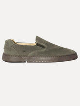 Tênis Osklen Masculino Bossanova Camurça Monochromatic Cinza Escuro