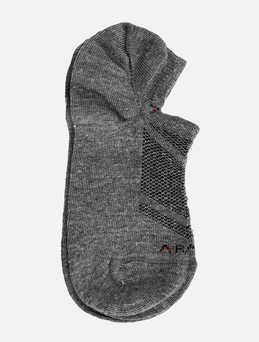 Meia Aramis Masculina Invisível Sport Branca Preta Grafite Mescla Kit 3 Pares