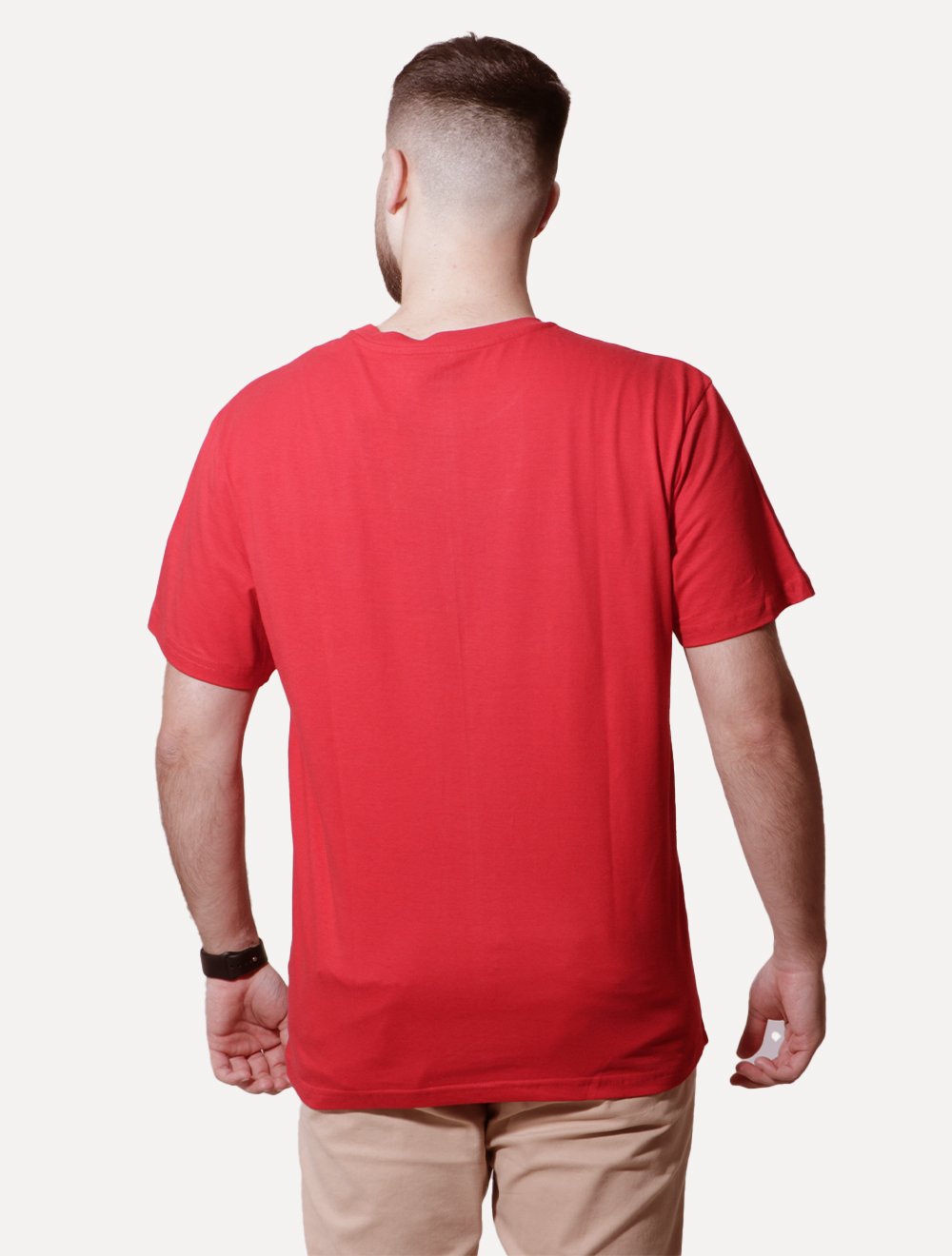 Camiseta Tommy Jeans Regular Collegiate Arc Vermelha