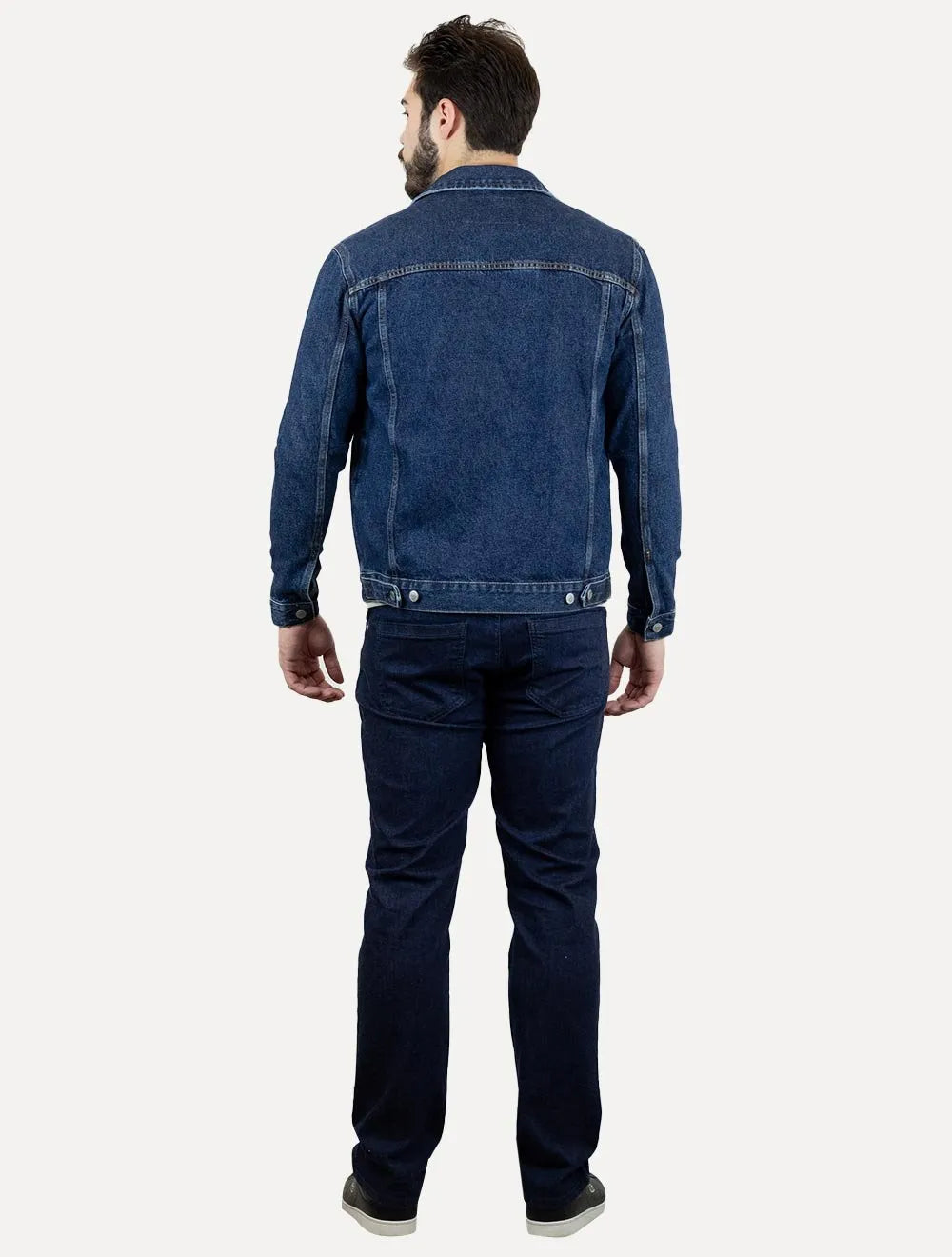 Jaqueta Calvin Klein Jeans Trucker Denim Azul Escuro