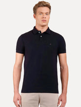 Camisa Polo Aramis Masculina Piquet Inner Detail Azul Marinho
