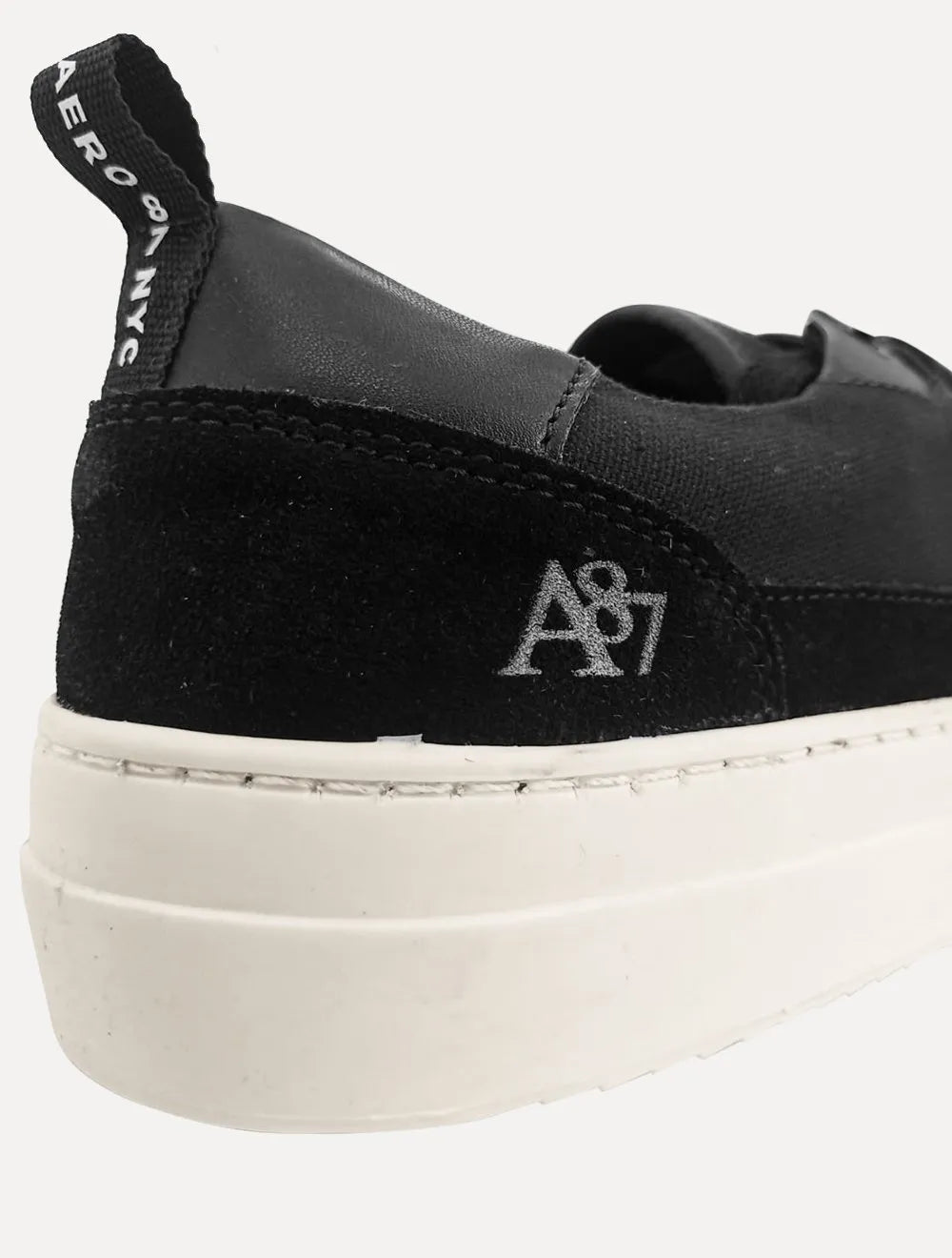 Tênis Aeropostale Masculino Casual Aero 87 NYC Preto