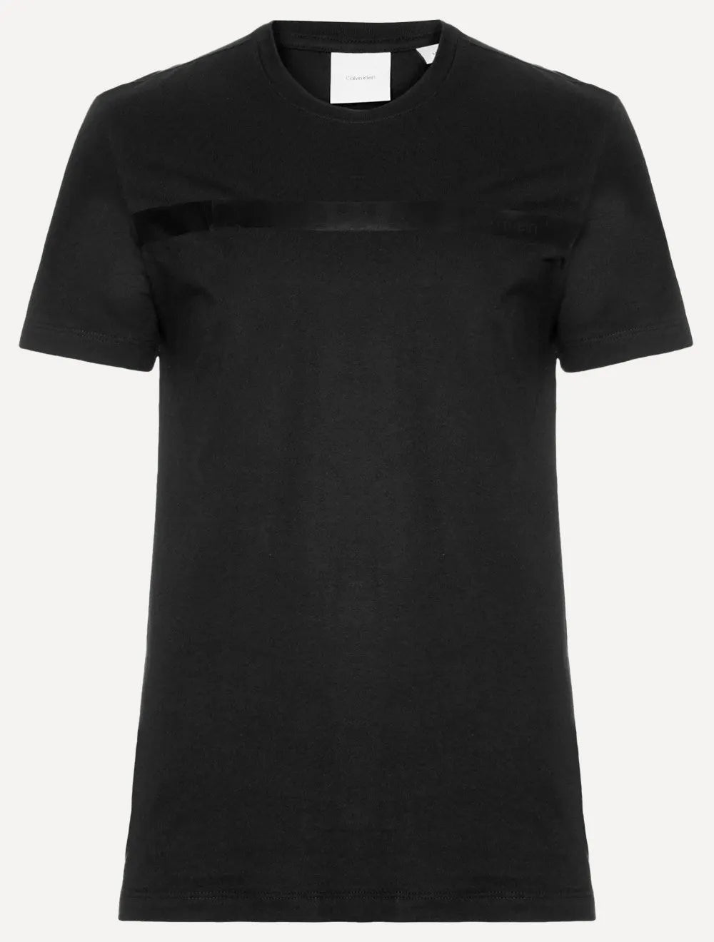 Camiseta Calvin Klein Masculina Line Rubber Logo Preta