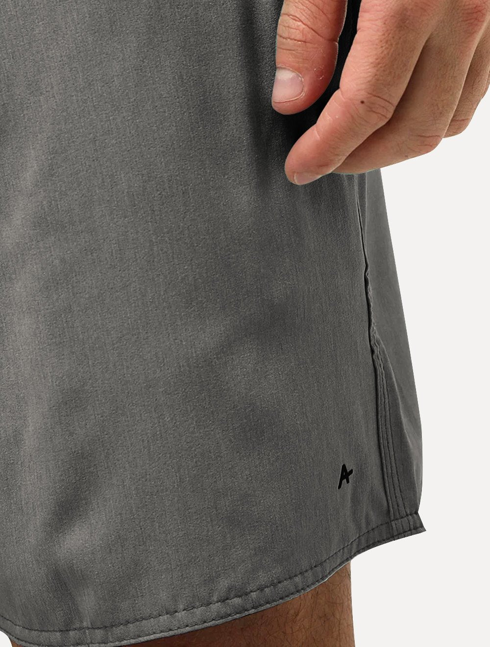 Short Aramis Masculino D'Água Elastico Melange Grafite Mescla