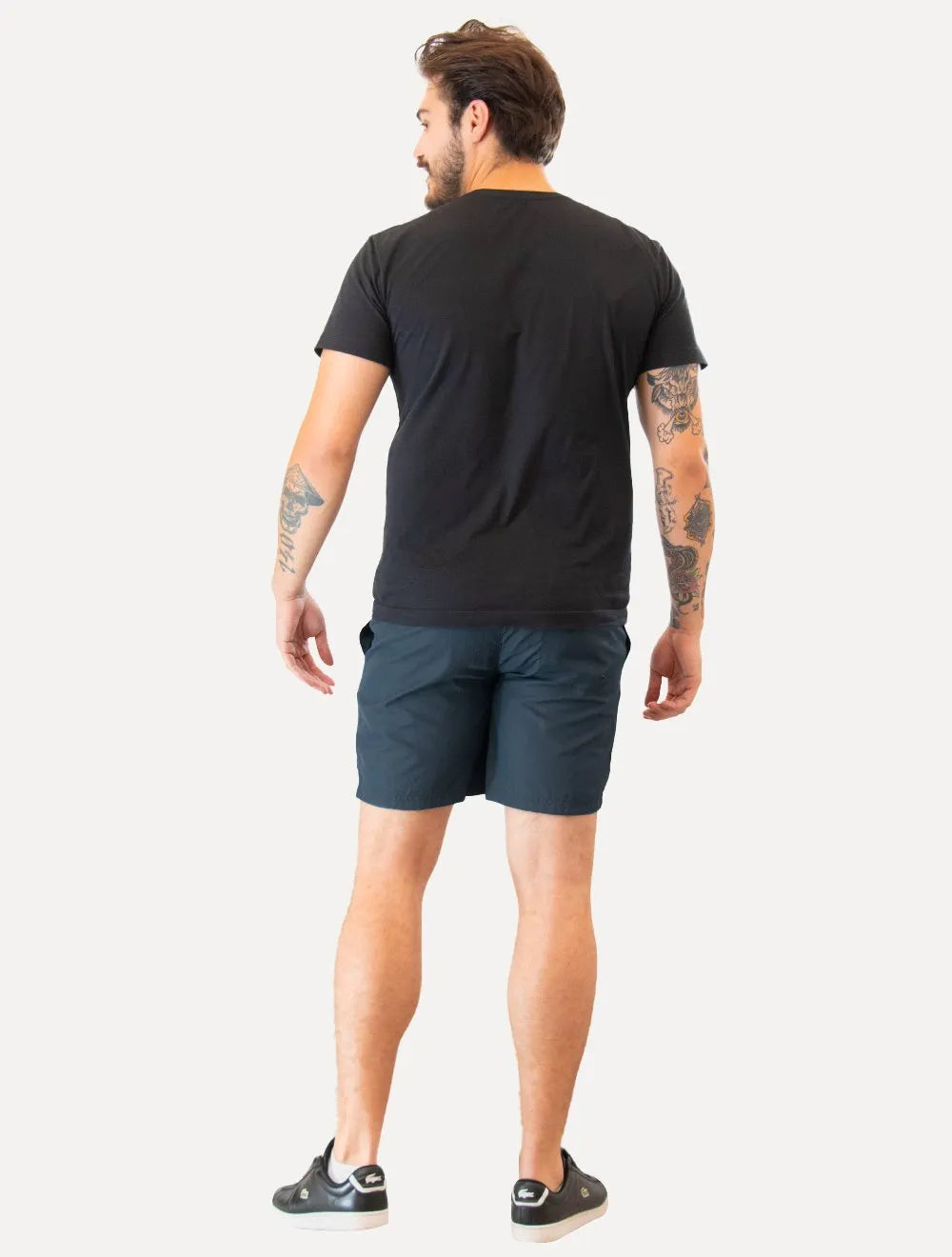 Short Original Penguin Masculino D'Água Basic Patch Azul Marinho