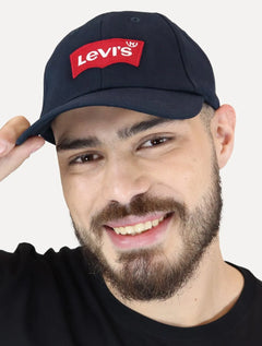 Boné Levis Big Logo Batwing Azul Marinho