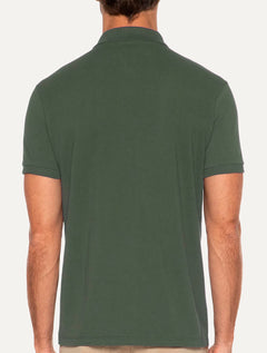 Polo Ellus Masculina Piquet Classic Easa Verde Militar