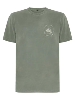 Camiseta John John Masculina Regular Not Afraid Stoned Cinza Escuro