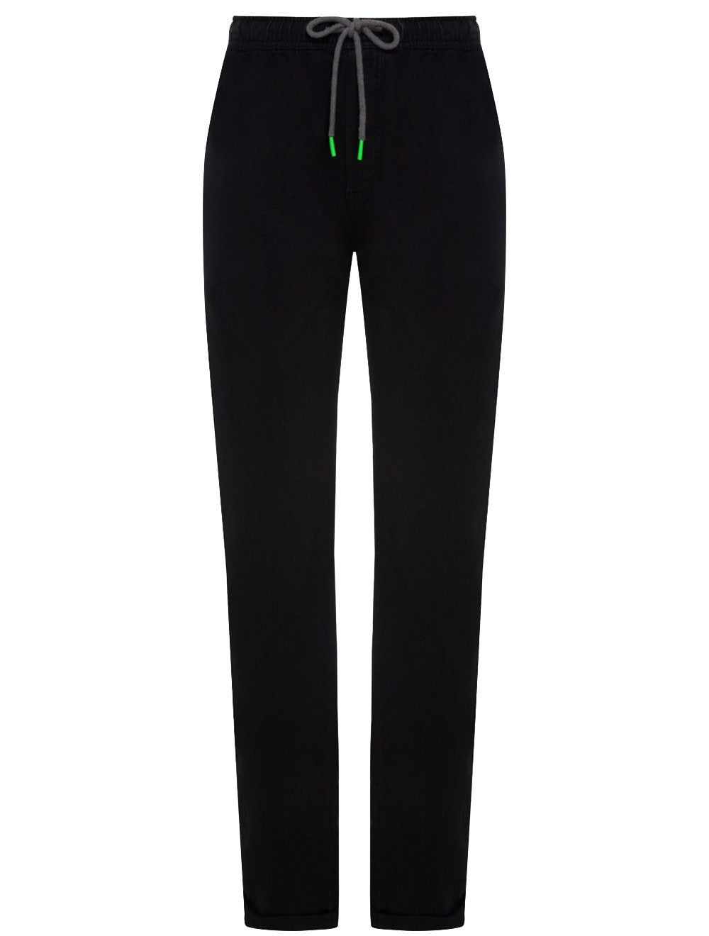 Calça Dudalina Sarja Moletom Concept Stoned Preta