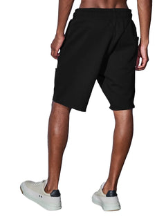 Bermuda Colcci Moletom Masculina Devices Basic Preta