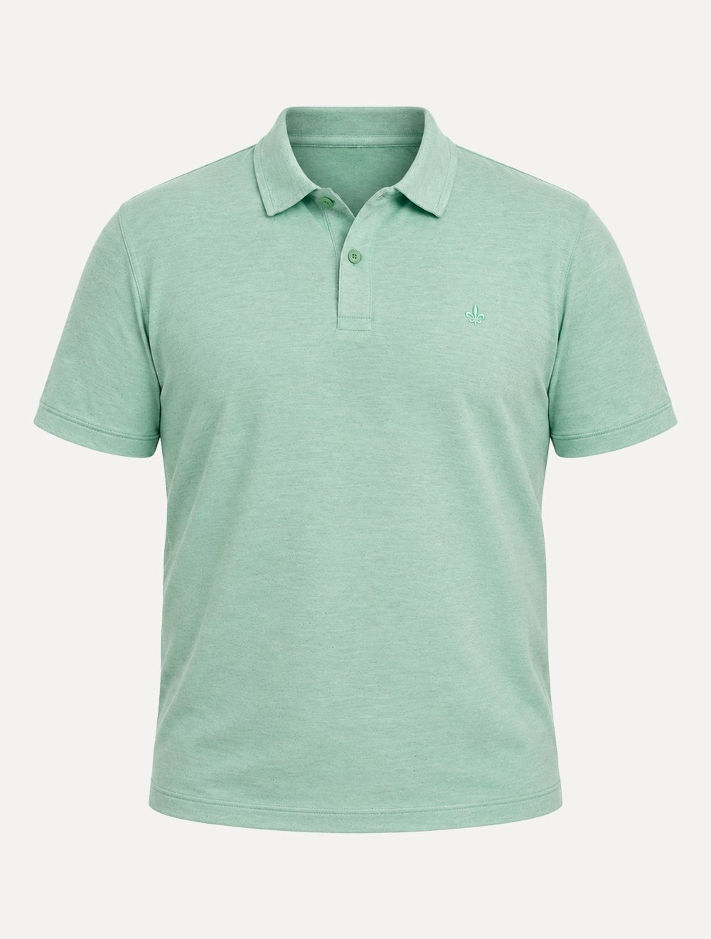 Camisa Polo Dudalina Masculina Plus Size Malha Cotton Linho Verde Médio