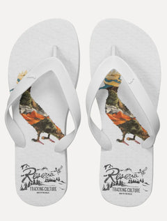Chinelo Reserva Masculino Woodpecker Camp Branco