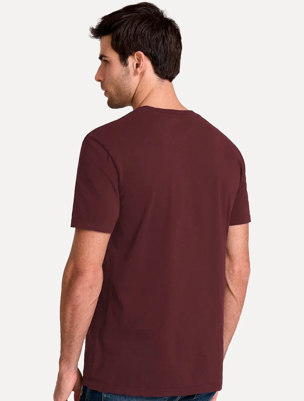 Camiseta John John Masculina Regular Fit Cleans Vinho 