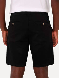 Bermuda Reserva Masculina de Sarja Casual Iron Preta
