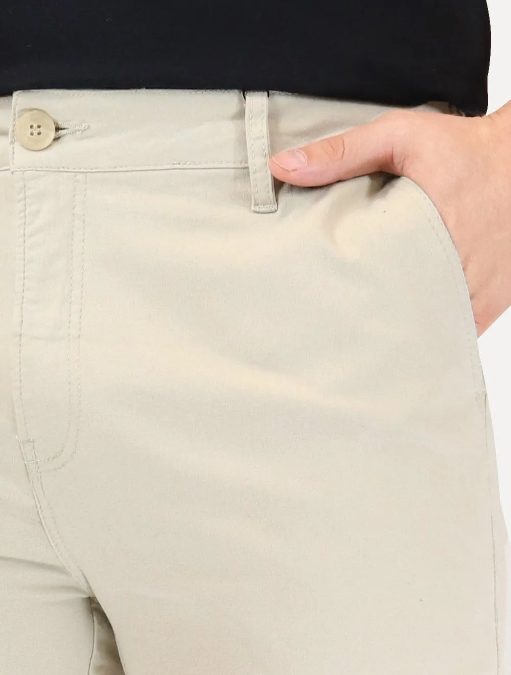 Bermuda Calvin Klein Jeans Masculina Sarja CKJ RE Issue Areia