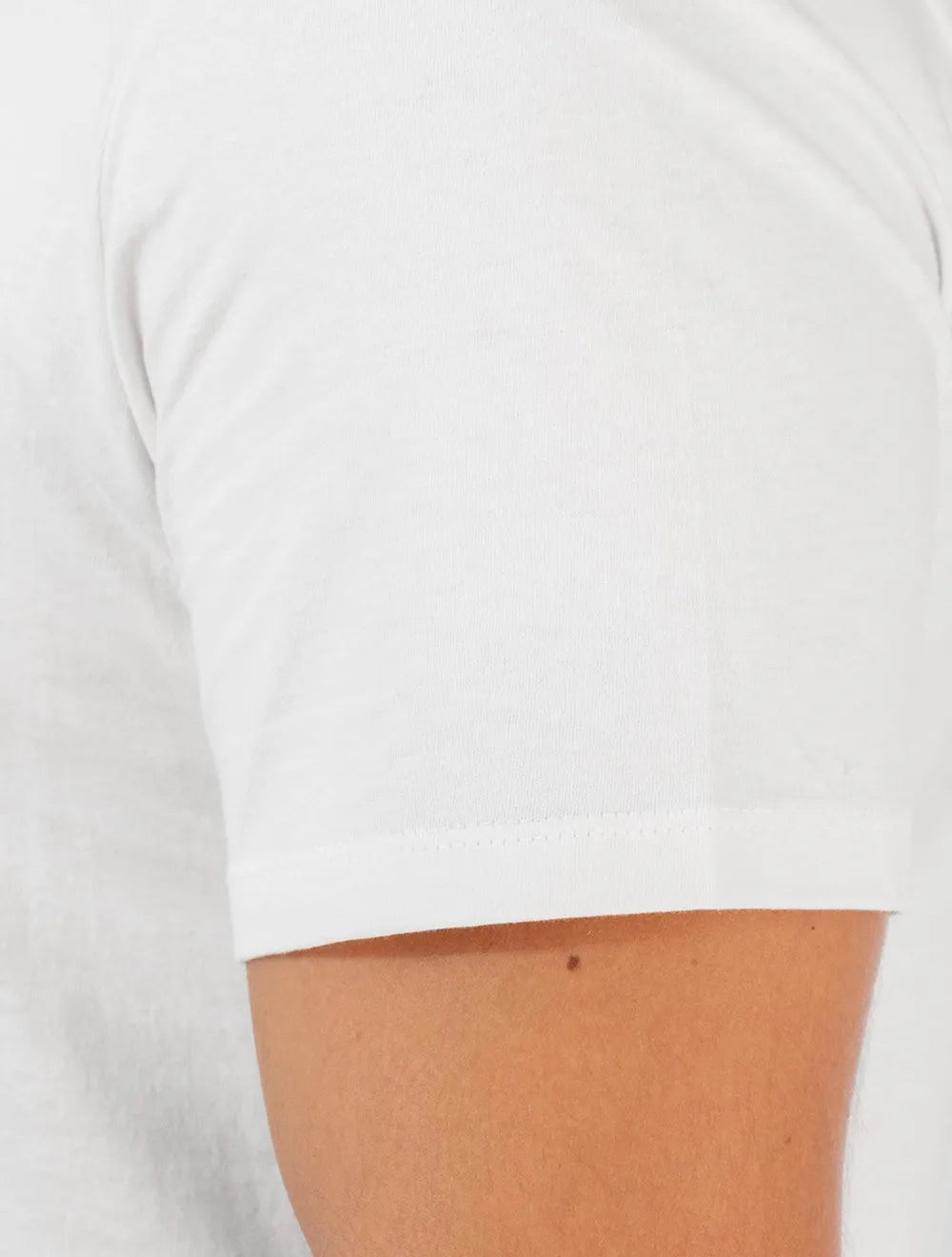 Camiseta John John Masculina Regular Logo Shadow Branca