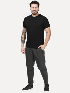 Calça John John Moletom Masculina New Basic Cinza Escuro