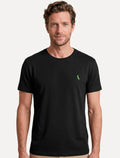 Camiseta Reserva Masculina Basic Green Woodpecker Preta